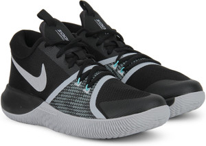 NIKE ZOOM ASSERSION Basketball Shoes For Men Buy BLACK WHITE WOLF GREY LIGHT AQUA Color NIKE ZOOM ASSERSION Basketball Shoes For Men Online at Best Price Shop Online for Footwears in India Flipkart ...