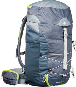 QUECHUA by Decathlon Backpack Mh100 40L Grey 40 L Backpack Grey Price in India Flipkart