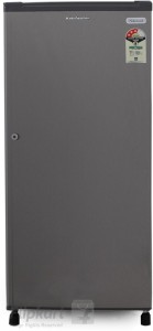 Kelvinator 190 L Direct Cool Single Door 1 Star Refrigerator(Grey/Silver VCM, KW203EFYRH-FDA)