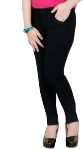 K-72 Slim Women's Black Jeans