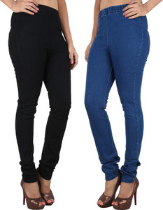Danbro Slim Women's Blue, Black Jeans
