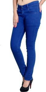 Blinkin Slim Women's Blue Jeans