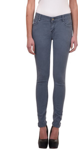 Ganga Slim Women's Grey Jeans