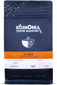 Koinonia Coffee Roasters Araku Whole Beans Filter Coffee 250 g