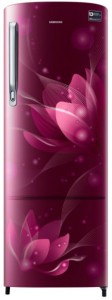 Samsung 255 L Direct Cool Single Door 3 Star (2019) Refrigerator(Blooming Saffron Red, RR26N373ZR8/HL)
