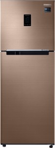 Samsung 324 L Frost Free Double Door 3 Star (2019) Convertible Refrigerator(Refined Bronze, RT34M5538DP/HL)
