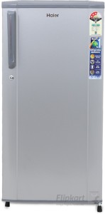 Haier 181 L Direct Cool Single Door 3 Star Refrigerator(Moon Silver, HRD-1813BMS-R/E)