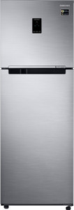 Samsung 345 L Frost Free Double Door 3 Star (2019) Convertible Refrigerator(EZ CLEAN STAINLESS, RT37M5538SL/HL)