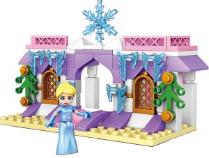 Pepperonz Princess Mini Set New Series building blocks Toy For Kids (Blue Dress Doll)