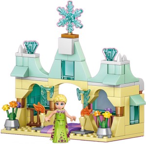 Pepperonz Princess Mini Set New Series building blocks Toy For Kids (Green Dress Doll)