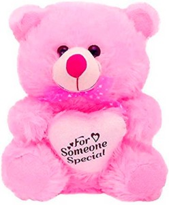 ATTRACTIVE 2 FEET SEATING HEART VERY SOFT CUTE SEATING TEDDY BEAR SOFT TOY  - 50 cm