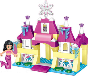 Pepperonz Princess Mini Set New Series building blocks Toy For Kids (Purple Dress Doll)