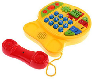 Monkeyjack Electronic Toy Phone For Kids Telephone Educational