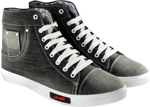 Black store denim shoes