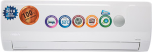 Onida 1 Ton 5 Star BEE Rating 2018 Inverter AC - White