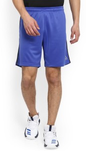 Reebok Solid Men's Blue Sports Shorts