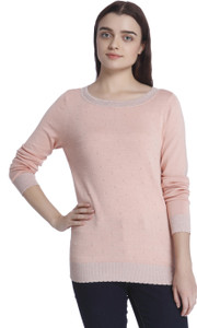 Vero Moda Casual Full Sleeve Solid Women Pink Top