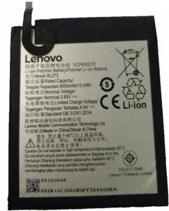 Lenovo Mobile Battery For LENOVO Lenovo Vibe K6 Power For Lenovo K33A42  -4000mAh BL272 Battery Price in India - Buy Lenovo Mobile Battery For LENOVO  Lenovo Vibe K6 Power For Lenovo K33A42 -