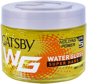 GATSBY Water Gloss Super Hard Hair Gel Price in India Buy GATSBY Water Gloss Super Hard Hair Gel Online In India Reviews Ratings Features