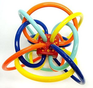 Manhattan toy winkel rattle and sensory teether activity toy hot sale