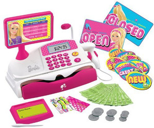 Barbie new arrivals cashier toy