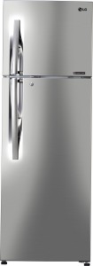 LG 335 L Frost Free Double Door 2 Star (2020) Refrigerator(Shiny Steel, GL-C372RPZU)