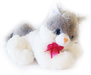 Big cat sales teddy bear