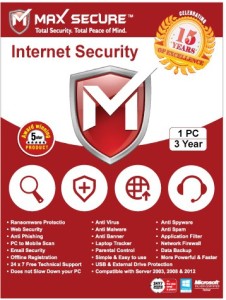 Max Secure Internet Security 1.0 User 3 Years(Voucher)