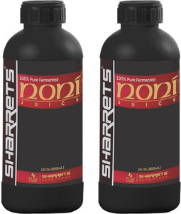 SHARRETS NUTRITIONS 100% Pure Fermented Noni Juice : PACK OF 2