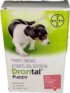 Drontal store puppy bayer