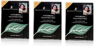 Shahnaz Husain Colourveda Natural Hair Colour Blackish Brown Pack