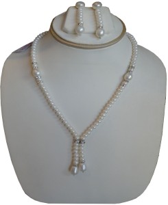 Sri Bansilal Pearls Mother of Pearl Jewel Set