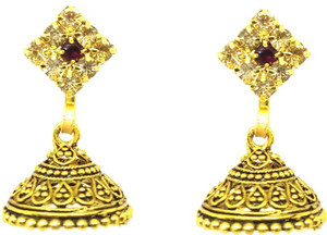GoldNera Combo of 6 Affordable Alloy Jhumki Earring