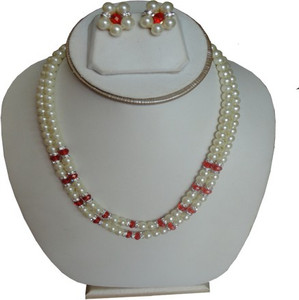 Shiny Pearls Alloy Jewel Set