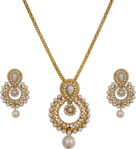 Pankh Brass Jewel Set