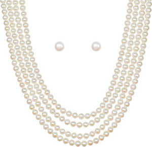 Classique Designer Jewellery Mother of Pearl Jewel Set