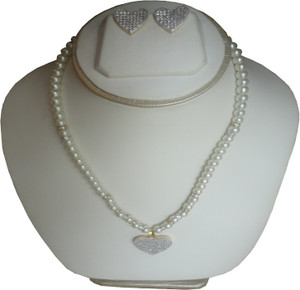 Shiny Pearls Alloy Jewel Set
