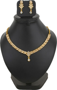 Bling N Beads Silver, Alloy Jewel Set