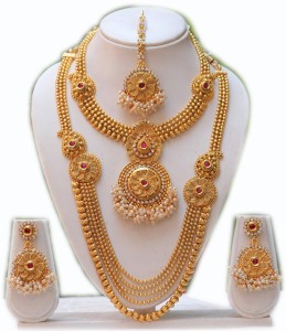 Swarajshop Copper Jewel Set