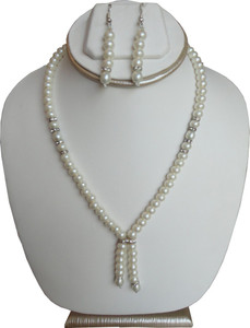 Shiny Pearls Alloy Jewel Set