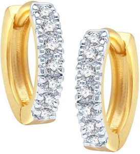 Jewels Galaxy Fancy88 Alloy Hoop Earring