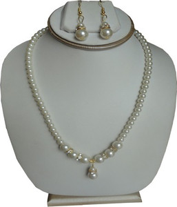 Shiny Pearls Alloy Jewel Set