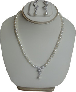 Sri Bansilal Pearls Alloy Jewel Set