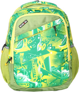 Scholex Green Printed School Bag College Bags For Girls and Boys
