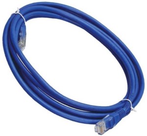 Etake 3 Meter Blue Patch cord CAT6 network cable Lan Cable 3 m Patch Cable(Compatible with Computer, Laptop, Blue)