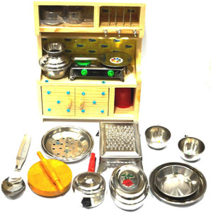 kitchen set stainless steel toys
