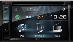 Kenwood store indash radio