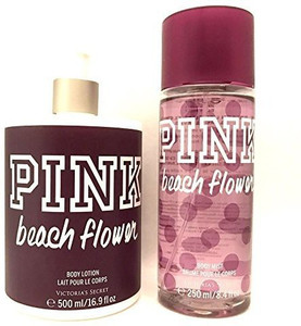 Pink beach 2025 flower body lotion
