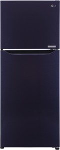 LG 260 L Frost Free Double Door 3 Star (2019) Refrigerator(Dark Purple, GL-C292SCPU)