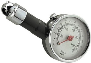 Measure outlet tire pressure